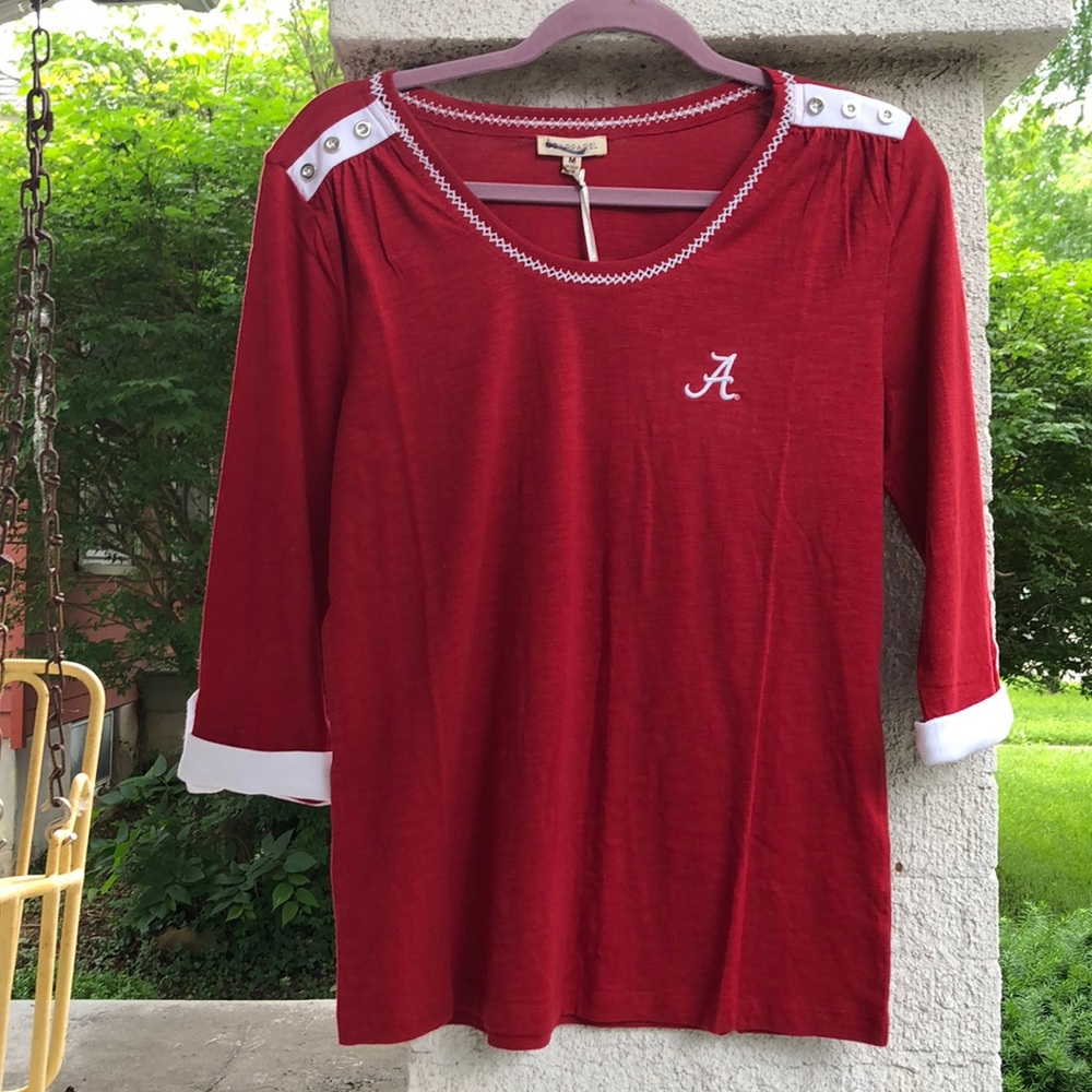 Alabama ladies top with 3/4 sleeves by UG Apparel